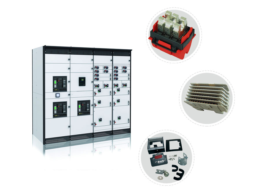 Quae sunt principales partes humilis intentione switchgear?