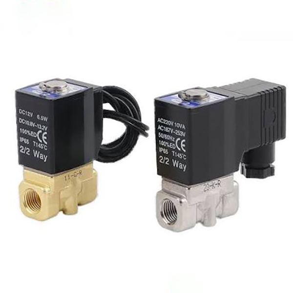 2S Series 2/2 Via Valvae Solenoideae Fluidi (Direct-Acting + Gubernatori-Operated)
