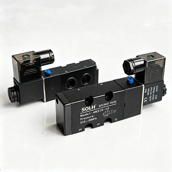 4m Series Solenoid Valvae |5/2 Way