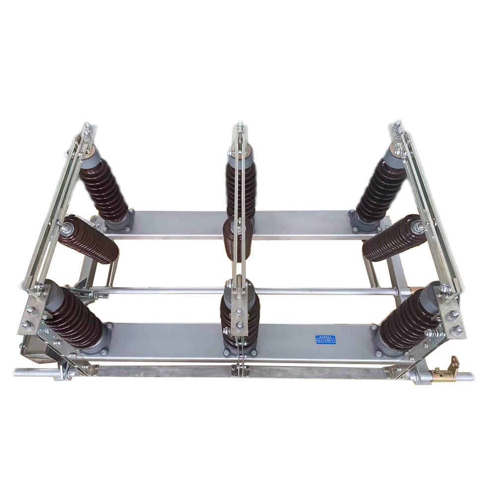 GW1 Type 12kv 24kv 40.5kv High voltage velit columna Isolating Switch Isolator 33kv Disconnect Switches cum Earthing