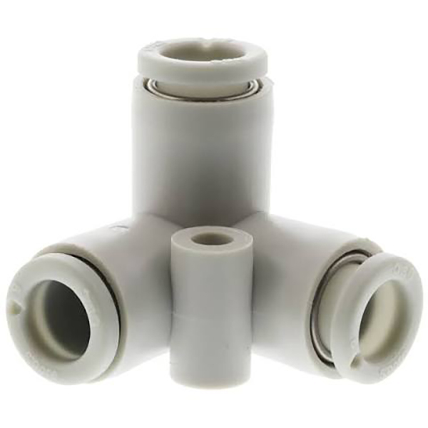 KQ2D Series Germen Tee Push-in Fittings