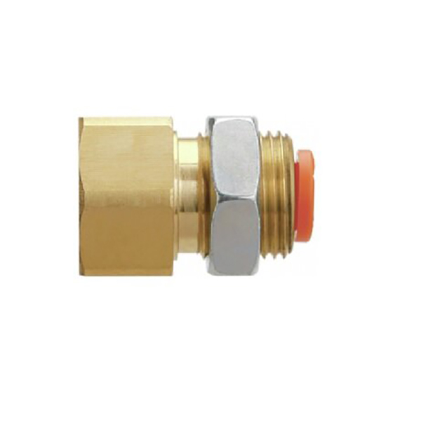 KQ2E Series Bulkhead Unionis Push-in Fitting