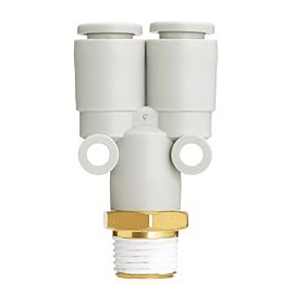 KQ2U / KQ2UD Series Y-Type Multi-Portus Push-in Fittings