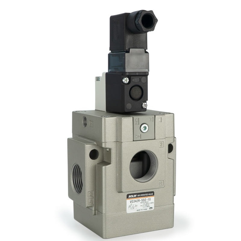 VG342 Series III-modo Gubernator Operated Poppet Solenoid Valvae