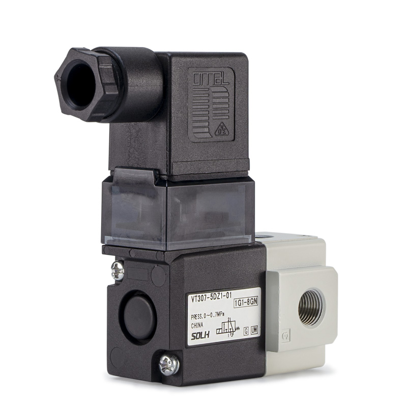 VT307 III Portus Solenoid Valvae / Direct Operated Type Poppet